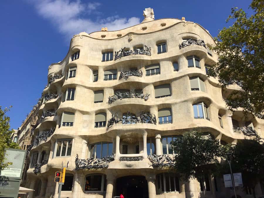 Casa Milà in Barcelona