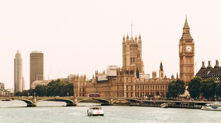 London Big Ben und Parlament