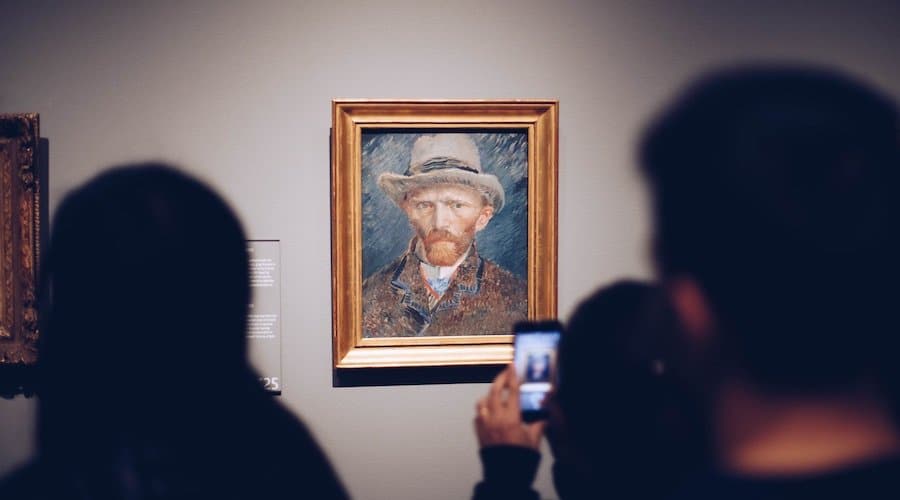 Amsterdam Rijksmuseum - Van Gogh Selbstporträt