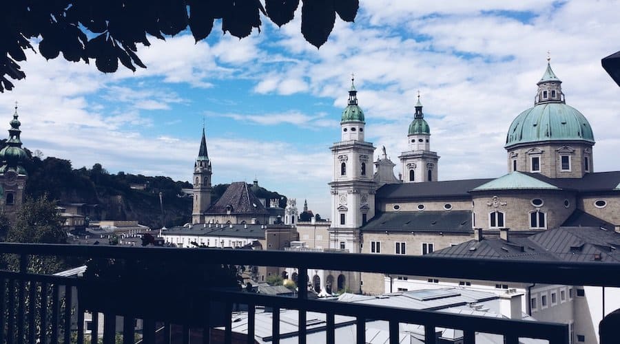 Salzburger Dom mit der City Card