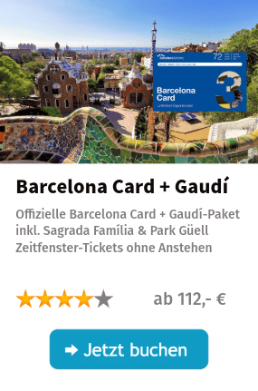 Barcelona Card + Gaudi-Paket
